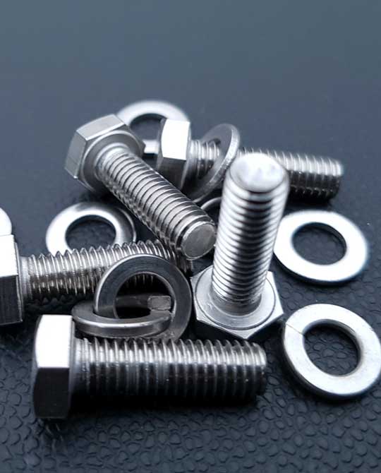 fasteners products in show